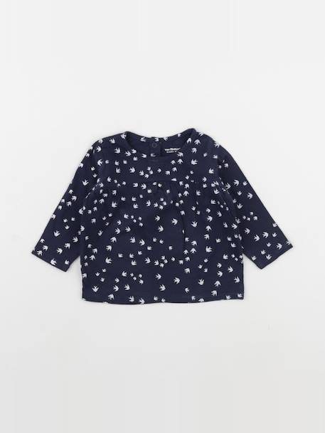 Tee-shirt - 6 mois Bleu 1 - vertbaudet enfant 