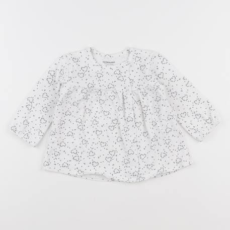 Tee-shirt - 12 mois Blanc 1 - vertbaudet enfant 