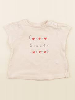 Seconde main-Fille-Tee-shirt - 6 mois