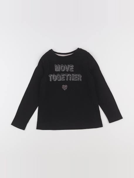 Tee-shirt - 5 ans Noir 1 - vertbaudet enfant 