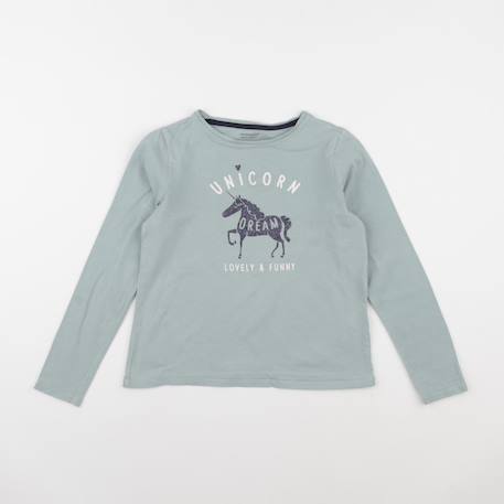 Tee-shirt - 8 ans Bleu 1 - vertbaudet enfant 
