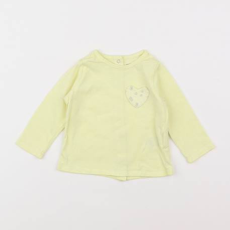 Tee-shirt - 6 mois Jaune 1 - vertbaudet enfant 