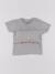 Tee-shirt - 9 mois Gris 1 - vertbaudet enfant 