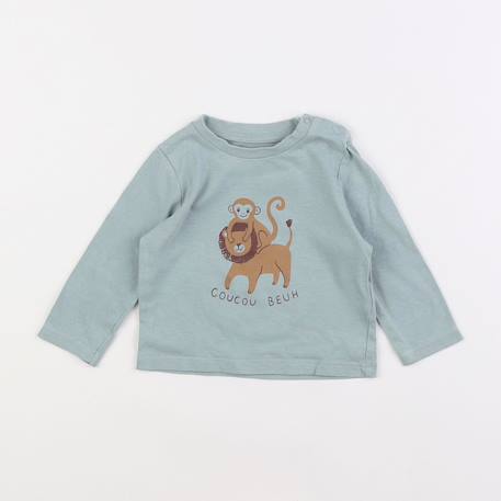 Tee-shirt - 6 mois Vert 1 - vertbaudet enfant 