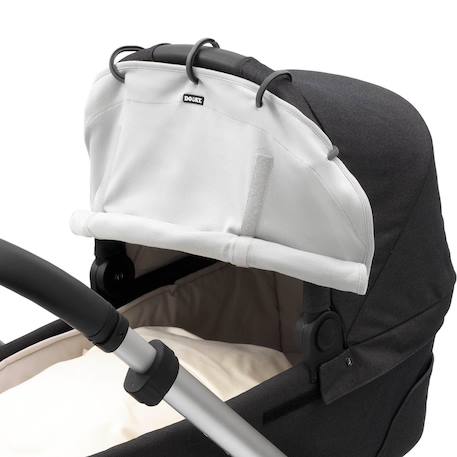 Pare-soleil universel poussette et siège auto uv upf50+ Écru+Gris 9 - vertbaudet enfant 