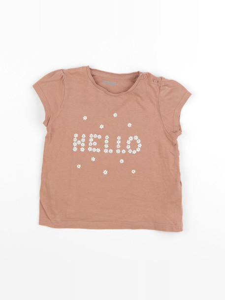 Tee-shirt - 24 mois Marron 1 - vertbaudet enfant 