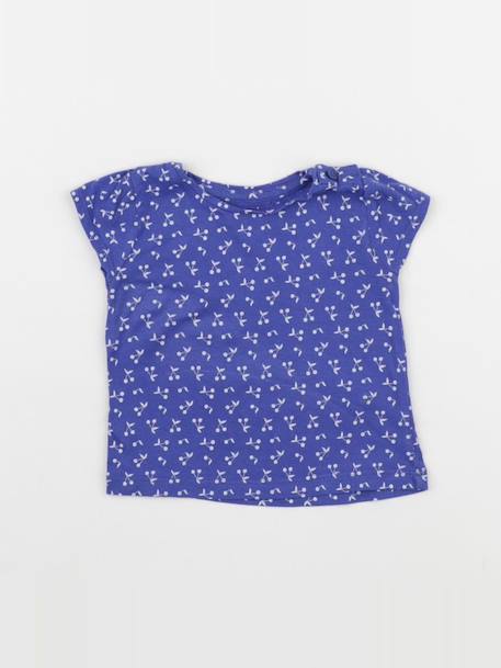 Tee-shirt - 6 mois Bleu 1 - vertbaudet enfant 
