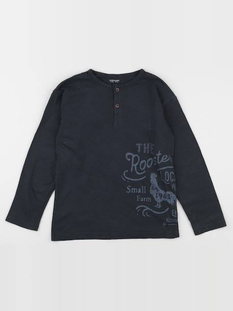 Tee-shirt - 10 ans Bleu 1 - vertbaudet enfant 