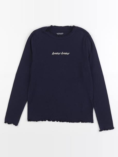 Tee-shirt - 8 ans Bleu 1 - vertbaudet enfant 