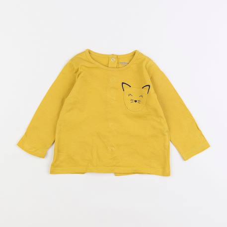 Tee-shirt - 6 mois Jaune 1 - vertbaudet enfant 