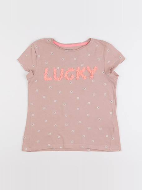Tee-shirt - 10 ans Rose 1 - vertbaudet enfant 