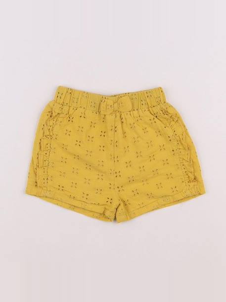 Short - 12 mois Jaune 1 - vertbaudet enfant 