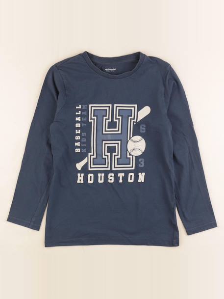 Tee-shirt - 10 ans Bleu 1 - vertbaudet enfant 