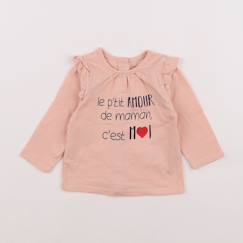 Seconde main-Fille-Tee-shirt - 3 mois