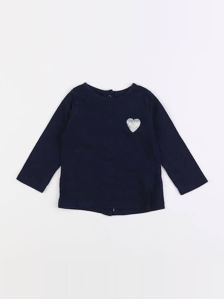Tee-shirt - 6 mois Bleu 1 - vertbaudet enfant 