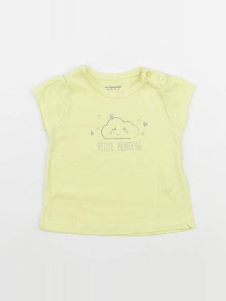 Tee-shirt - 9 mois Jaune 1 - vertbaudet enfant 