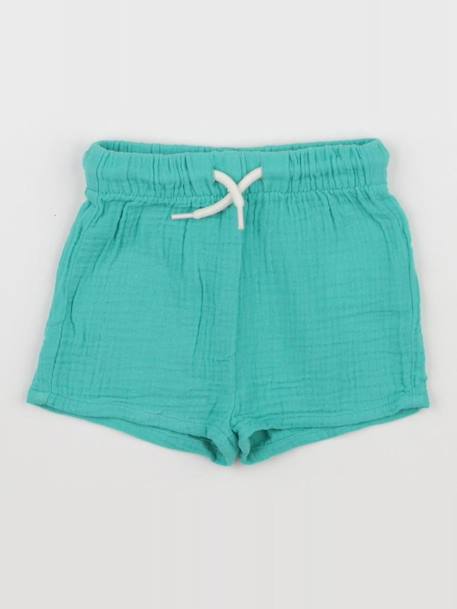Short - 6 mois Vert 1 - vertbaudet enfant 