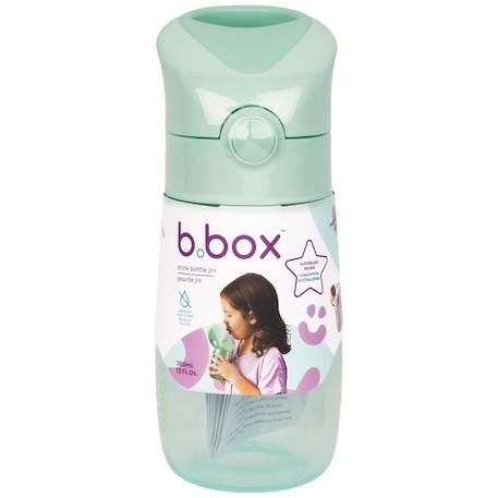 Gourde enfant avec paille – bouteille légère en tritan Rose+Vert 9 - vertbaudet enfant 
