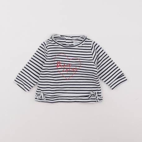 Tee-shirt - 3 mois Bleu 1 - vertbaudet enfant 