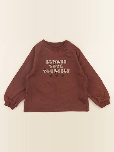 Tee-shirt - 4 ans Marron 1 - vertbaudet enfant 