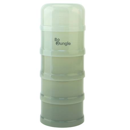 Boîte doseuse de lait 4 compartiments Terracotta Dune+Vert - Jade 6 - vertbaudet enfant 