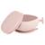 Bol à ventouse et couvercle Beige+Bleu+Rose 12 - vertbaudet enfant 