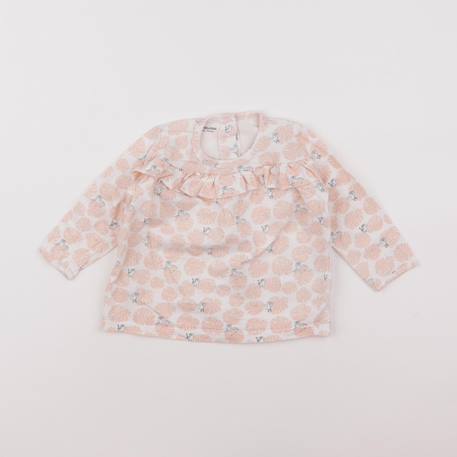 Tee-shirt - 12 mois Rose 1 - vertbaudet enfant 