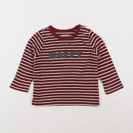 Tee-shirt - 12 mois Rouge 1 - vertbaudet enfant 