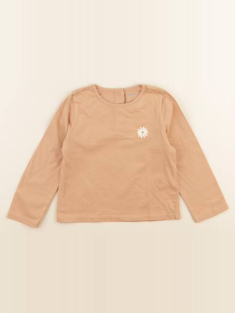 Tee-shirt - 24 mois Marron 1 - vertbaudet enfant 