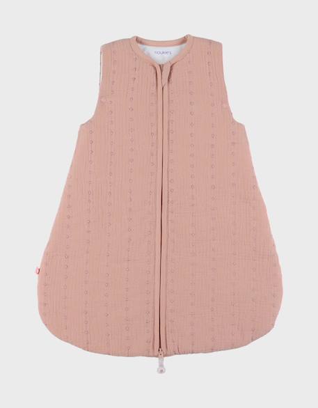 Gigoteuse en mousseline de coton bio Rose 1 - vertbaudet enfant 