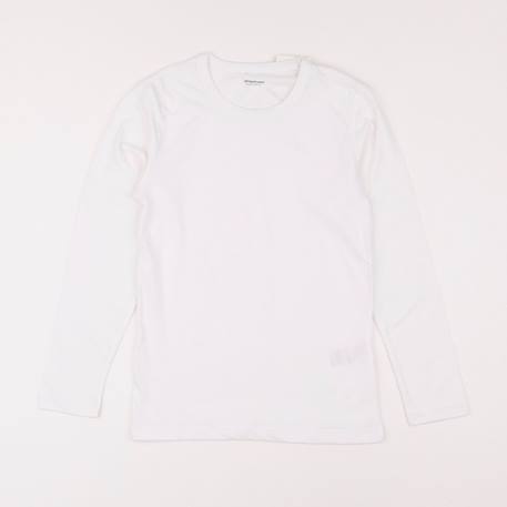 Tee-shirt - 10 ans Blanc 1 - vertbaudet enfant 