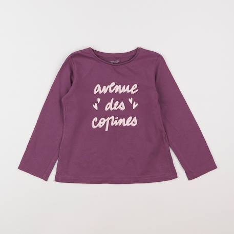 Tee-shirt - 6 ans Violet 1 - vertbaudet enfant 