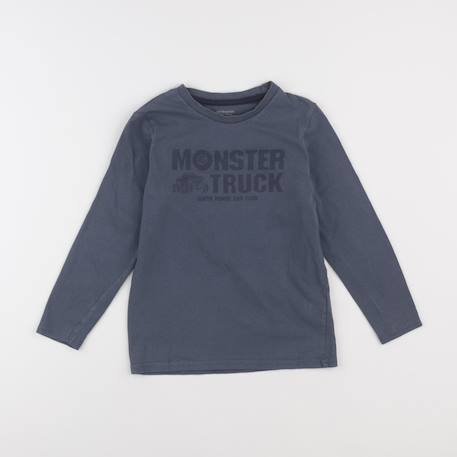 Tee-shirt - 8 ans Gris, vert 1 - vertbaudet enfant 
