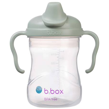 Tasse d'apprentissage bébé avec bec anti-fuite Bleu+Rose+Vert 16 - vertbaudet enfant 