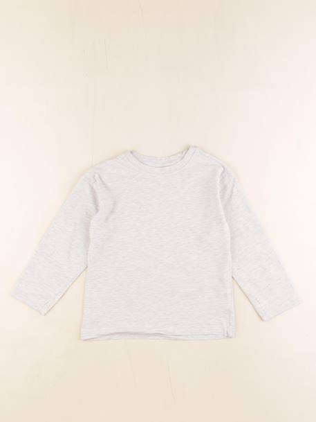 Tee-shirt - 6 ans Gris 1 - vertbaudet enfant 