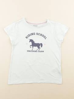 Seconde main-Fille-Tee-shirt - 8 ans