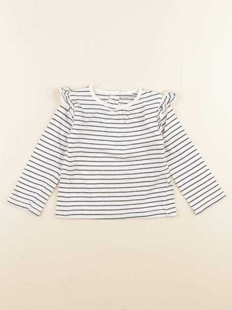 Tee-shirt - 12 mois Bleu 1 - vertbaudet enfant 