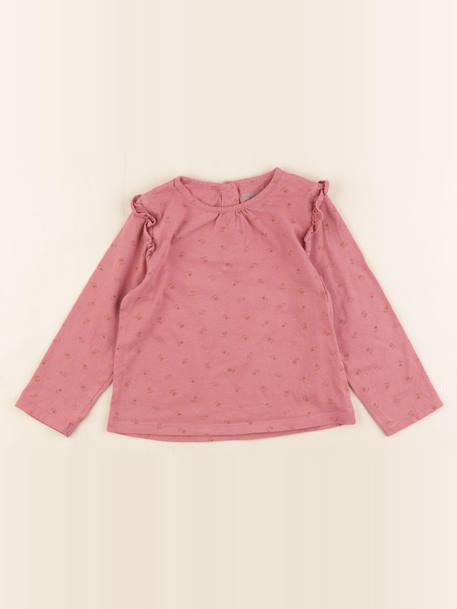 Tee-shirt - 24 mois Rose 1 - vertbaudet enfant 