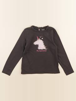 Seconde main-Fille-Tee-shirt - 8 ans