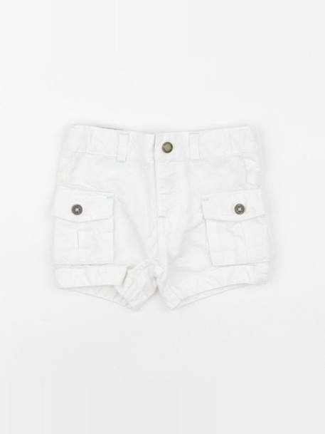 Short - 6 mois Blanc 1 - vertbaudet enfant 