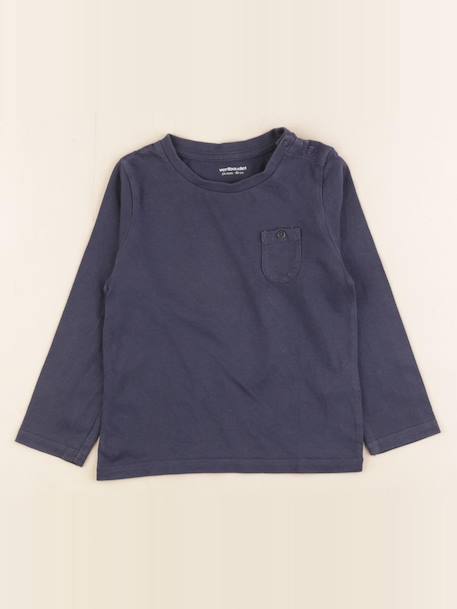 Tee-shirt - 24 mois Bleu 1 - vertbaudet enfant 