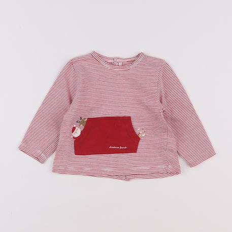 Tee-shirt - 9 mois Rouge 1 - vertbaudet enfant 