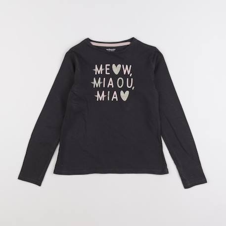 Tee-shirt - 8 ans Gris 1 - vertbaudet enfant 