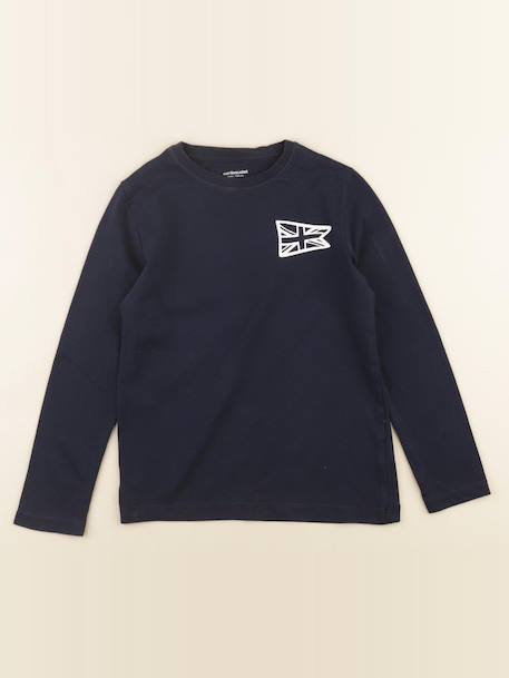 Tee-shirt - 8 ans Bleu 1 - vertbaudet enfant 