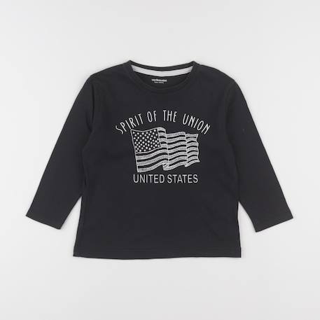 Tee-shirt - 4 ans Noir 1 - vertbaudet enfant 