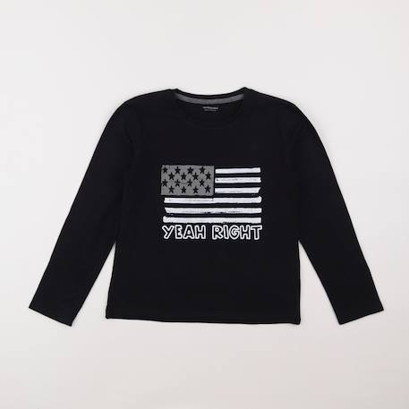 Tee-shirt - 8 ans Noir 1 - vertbaudet enfant 