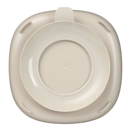 Assiette à ventouse avec compartiments amovibles Beige+Bleu+Rose+Vert de gris 4 - vertbaudet enfant 