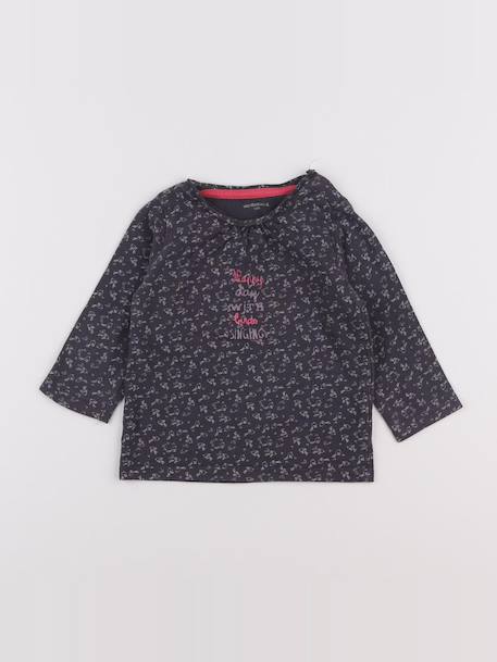 Tee-shirt - 12 mois Bleu 1 - vertbaudet enfant 