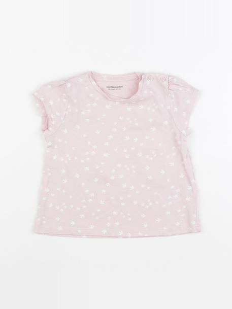 Tee-shirt - 18 mois Rose 1 - vertbaudet enfant 
