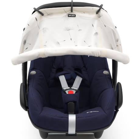 Pare-soleil universel poussette et siège auto uv upf50+ dandelion Blanc 3 - vertbaudet enfant 